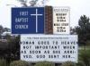 Woman Goes To Heaven...